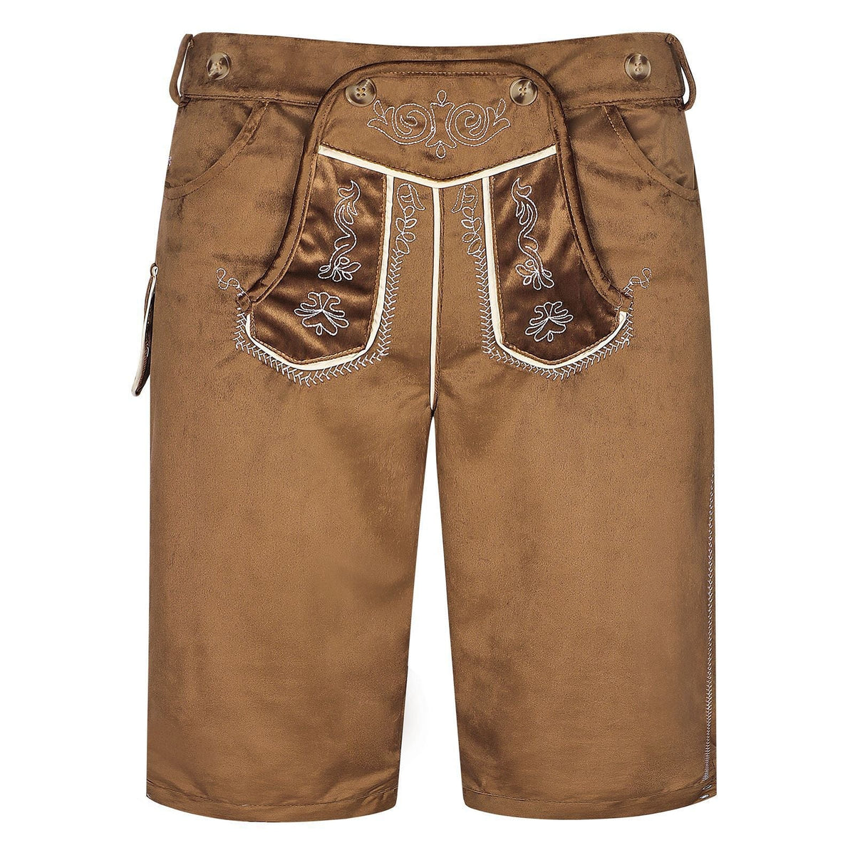Kurze Trachtenhose für Herren in der Detailansicht