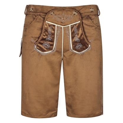 Kurze Trachtenhose für Herren in der Detailansicht