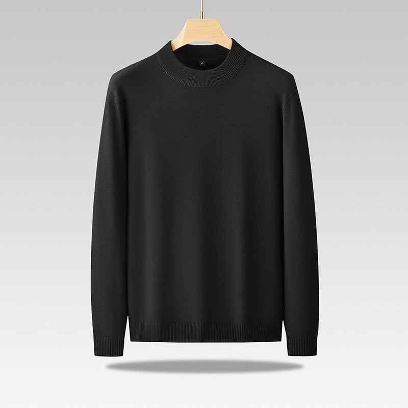 Men's Knit Sweater with Light and Soft Texture