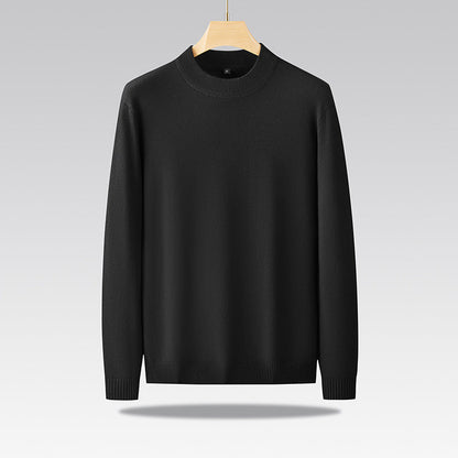 Men's Knit Sweater with Light and Soft Texture