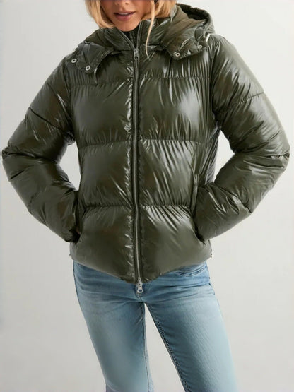 Leichte Damen-Winterjacke mit wärmender Daunenfüllung