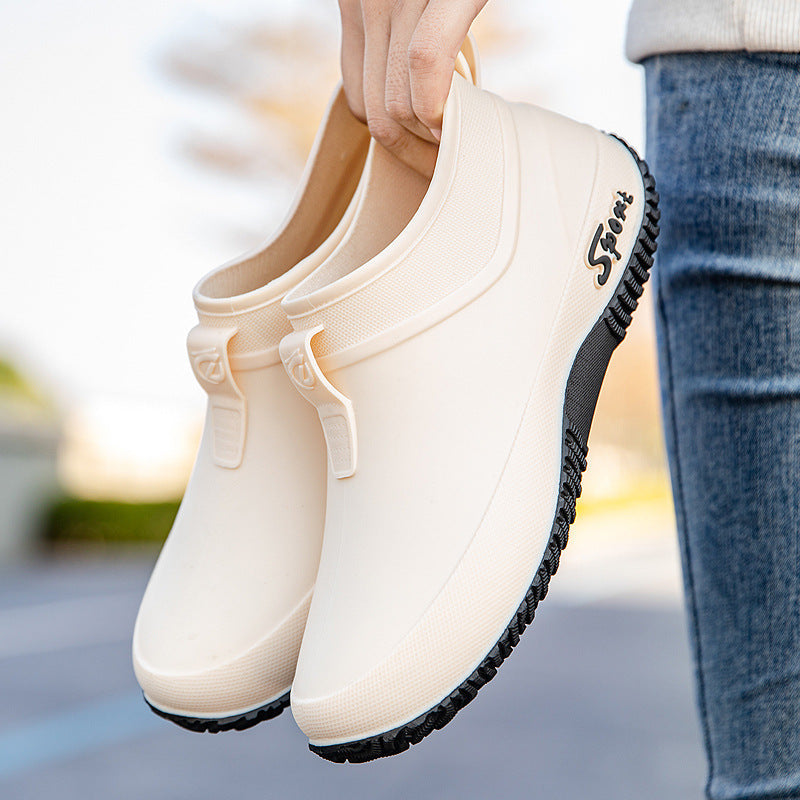 Damen-Gummistiefel mit rutschfester Sohle in der Gesamtansicht