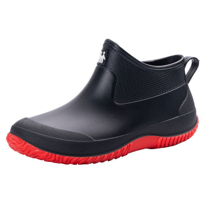 Herren Gummistiefel Kurzschaft Wasserdicht Mit Profilsohle