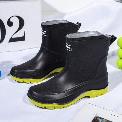 Bequeme Damen-Gummistiefel für Spaziergänge bei nassem Wetter