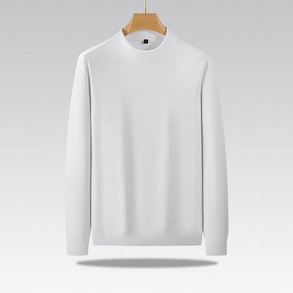 Men's Knit Sweater with Light and Soft Texture