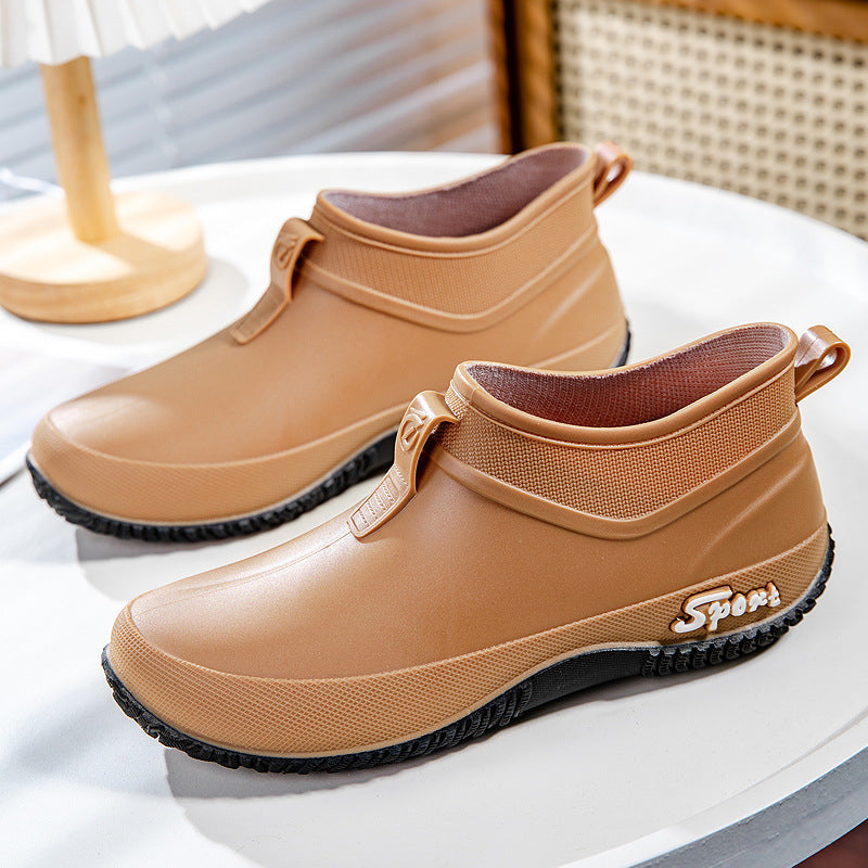 Damen Gummistiefel Mit Rutschfester Sohle