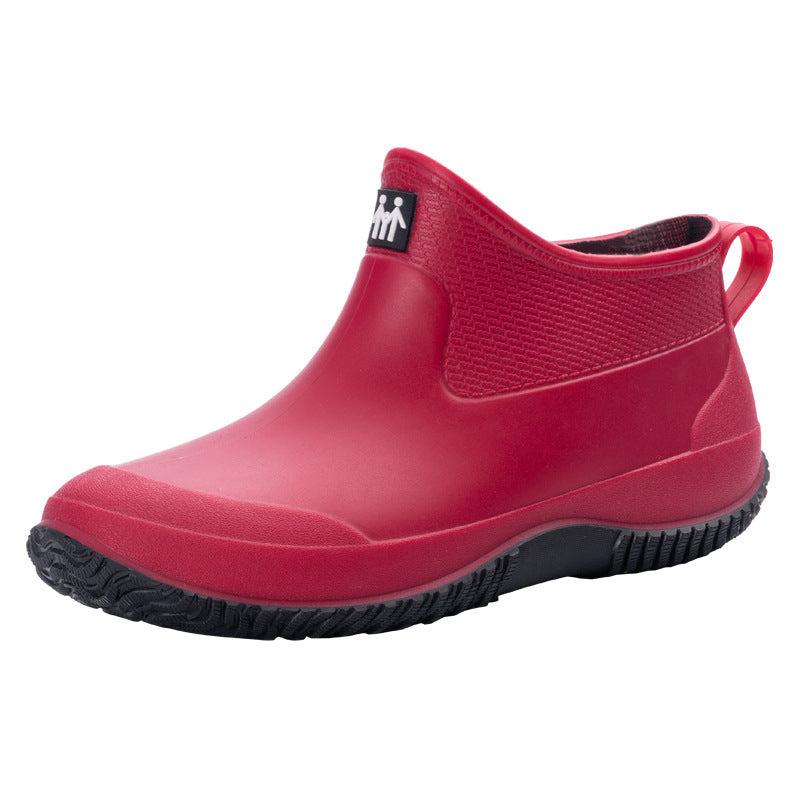 Robuster Herren-Gummistiefel für Spaziergänge bei nassem Wetter