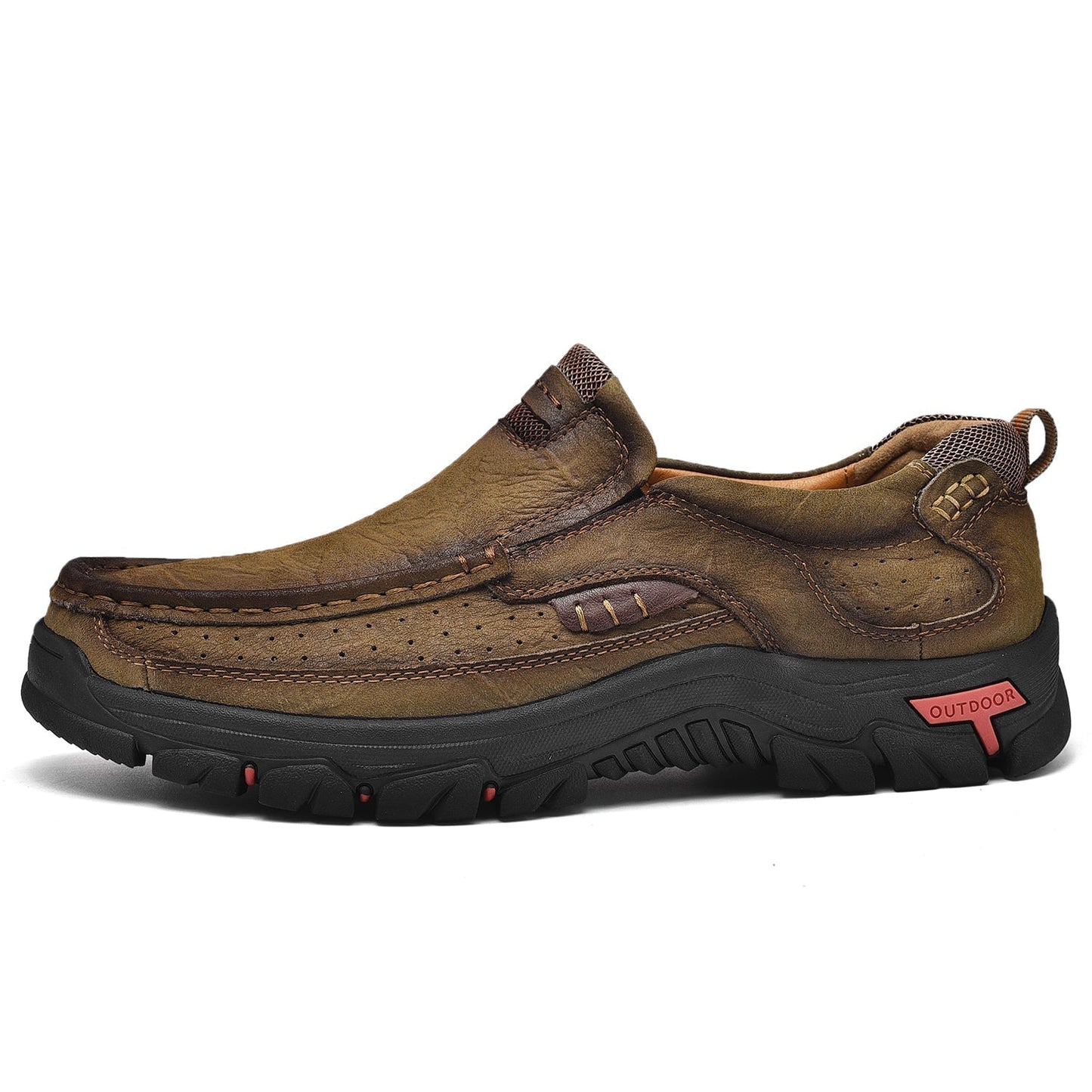 Orthopädische Herren-Slipper Mit Fußgewölbeunterstützung Und Rutschfester Sohle – Lederoptik