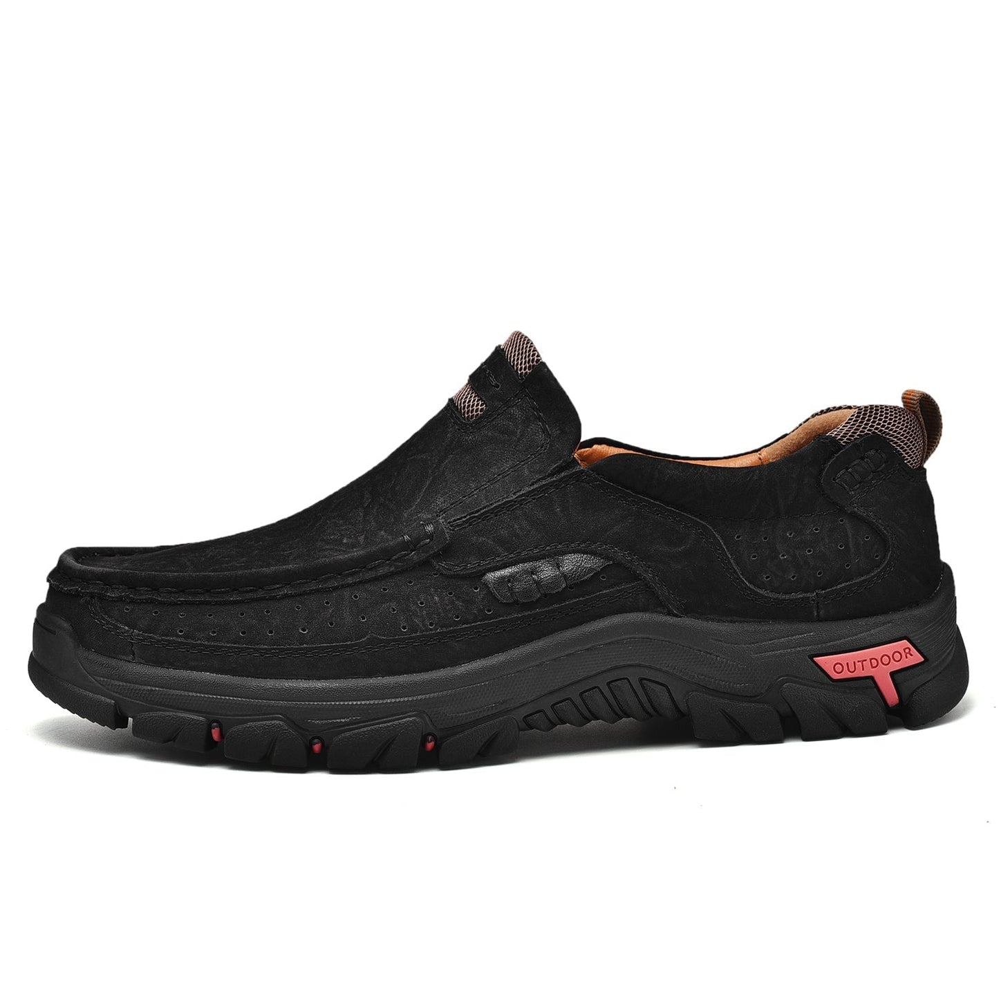 Orthopädische Herren-Slipper Mit Fußgewölbeunterstützung Und Rutschfester Sohle – Lederoptik