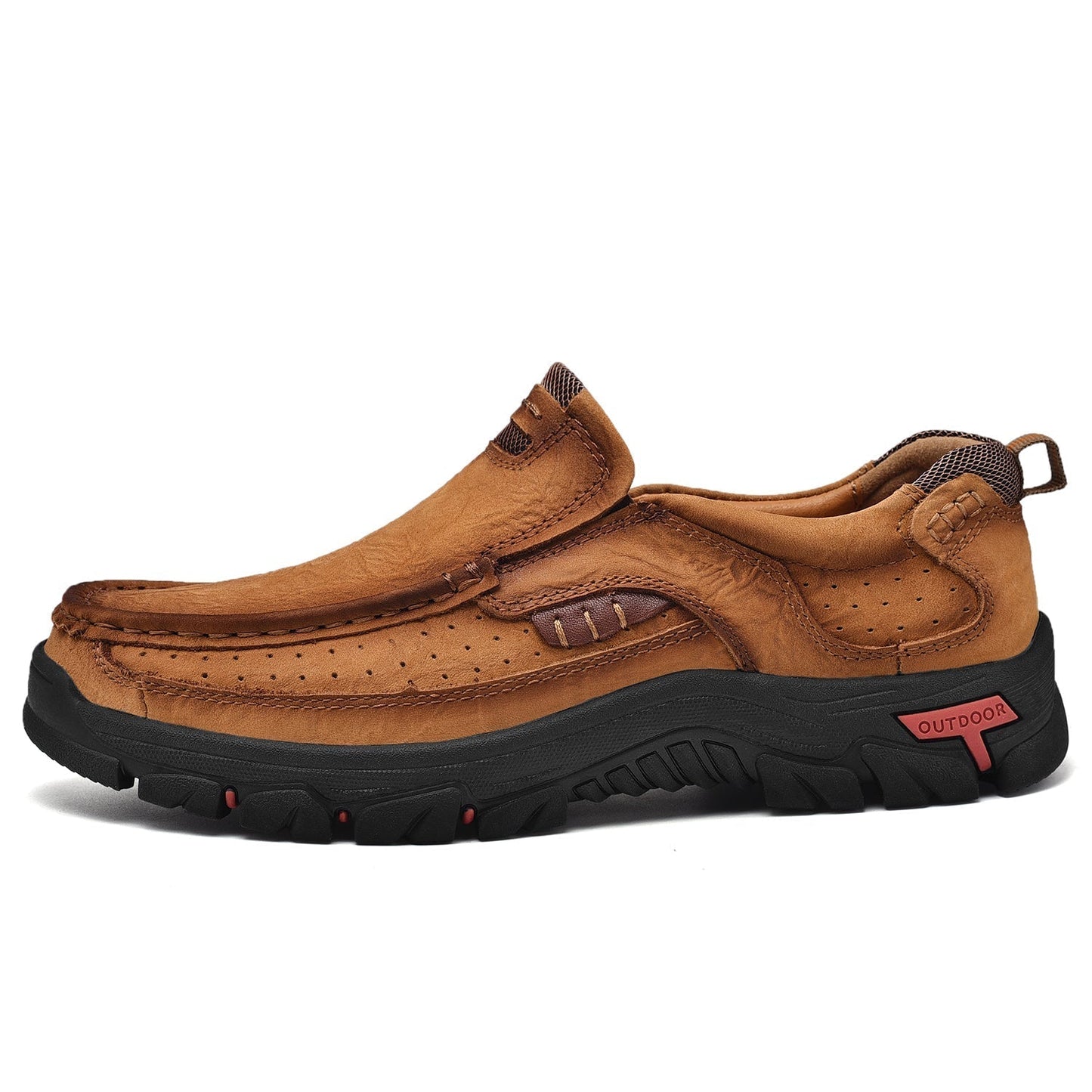 Orthopädische Herren-Slipper Mit Fußgewölbeunterstützung Und Rutschfester Sohle – Lederoptik