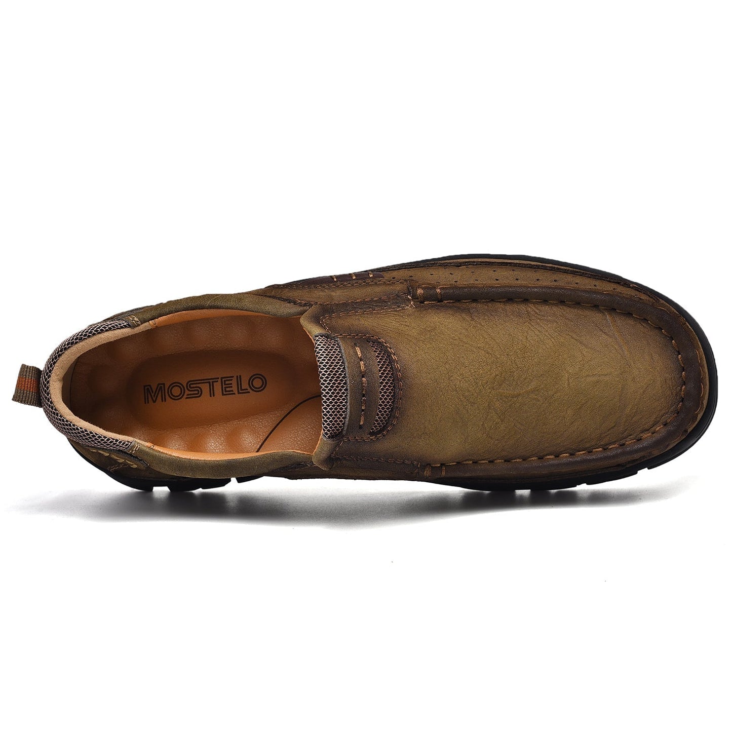 Orthopädische Herren-Slipper Mit Fußgewölbeunterstützung Und Rutschfester Sohle – Lederoptik