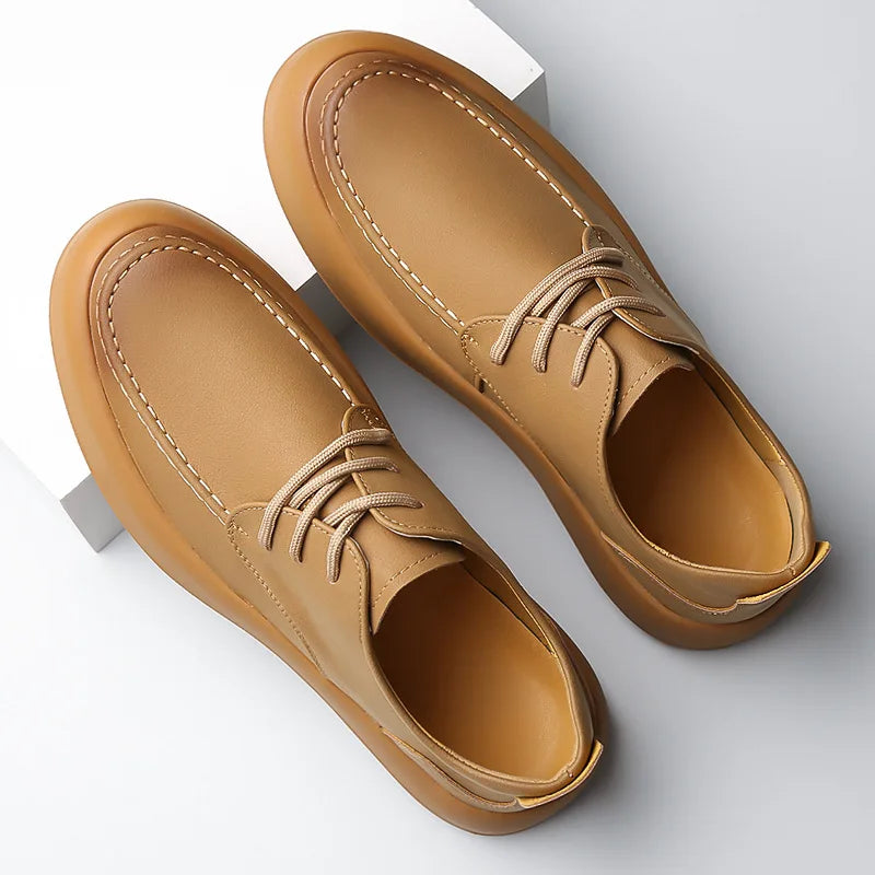 Herren-Loafer, Leichte, Flexible Sohle, Gepolstertes Innenfutter, Kunstleder