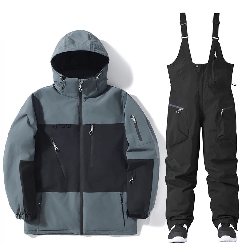 Winter Ski Suit Set for Men and Women - Ski Jackets and Pants