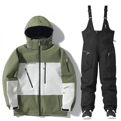 Winter Ski Suit Set for Men and Women - Ski Jackets and Pants