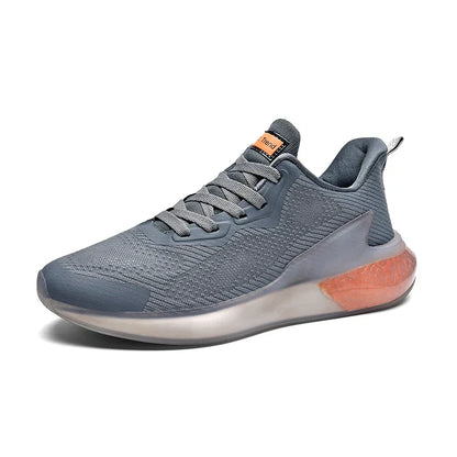 Men's Running Shoes Made of Breathable Mesh with Cushioned Sole and Lightweight Design