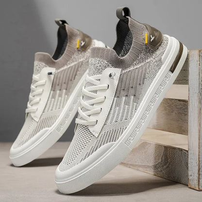 Herren-Stricksneaker mit Zweiton-Design und EVA-Innensohle