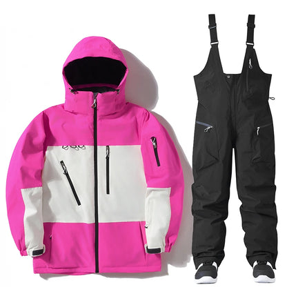 Winter Ski Suit Set for Men and Women - Ski Jackets and Pants