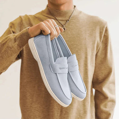 Herren Loafer mit handgearbeiteten Nähten und gepolsterter Innensohle