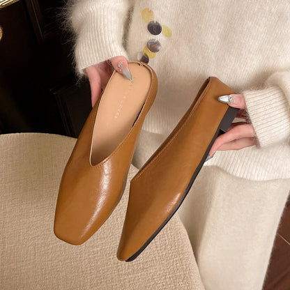 Women's Slippers with Low Cut and Supportive Sole