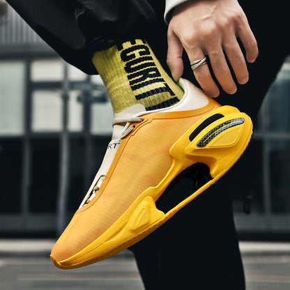 Herren Sneaker Schaumstoffdämpfung Struktur Obermaterial Gummisohle