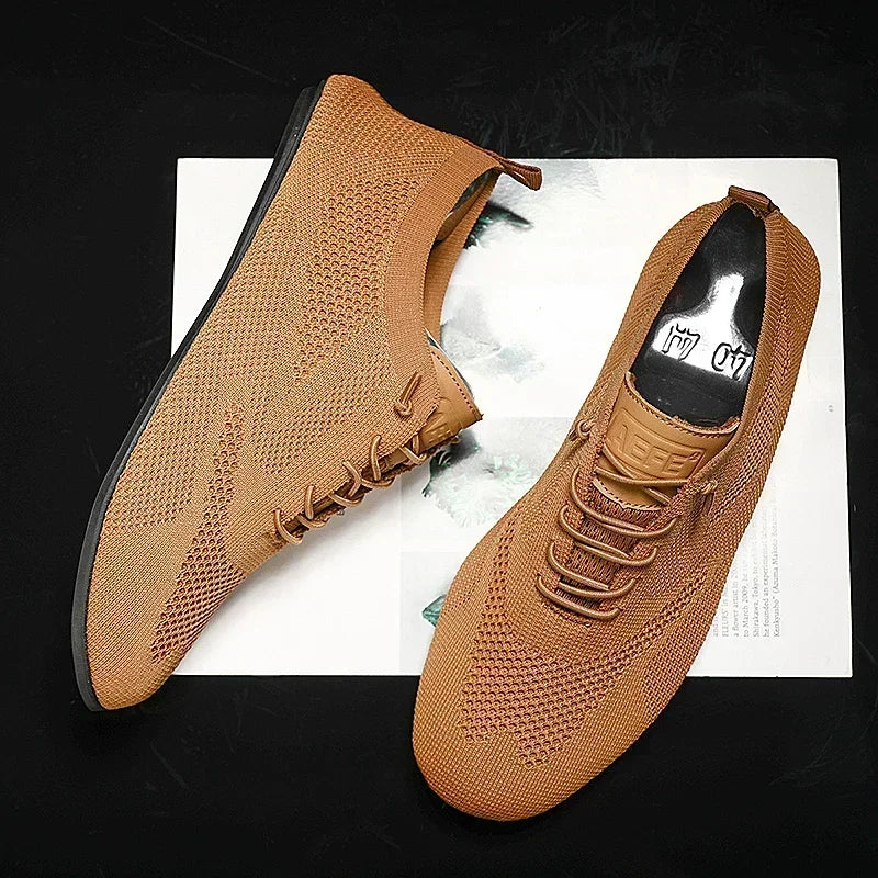 Herren Mesh Sneaker – Atmungsaktiv Leichtes Schnürdesign