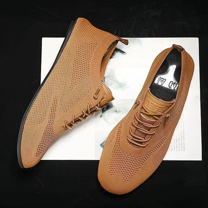 Herren Mesh Sneaker – Atmungsaktiv Leichtes Schnürdesign
