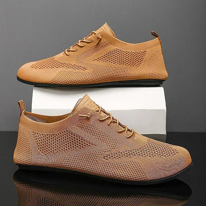 Herren Mesh Sneaker – Atmungsaktiv Leichtes Schnürdesign