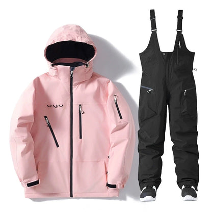 Winter Ski Suit Set for Men and Women - Ski Jackets and Pants