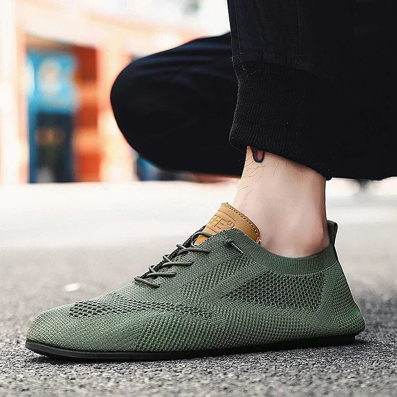 Herren Mesh Sneaker – Atmungsaktiv Leichtes Schnürdesign