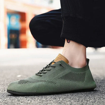 Herren Mesh Sneaker – Atmungsaktiv Leichtes Schnürdesign