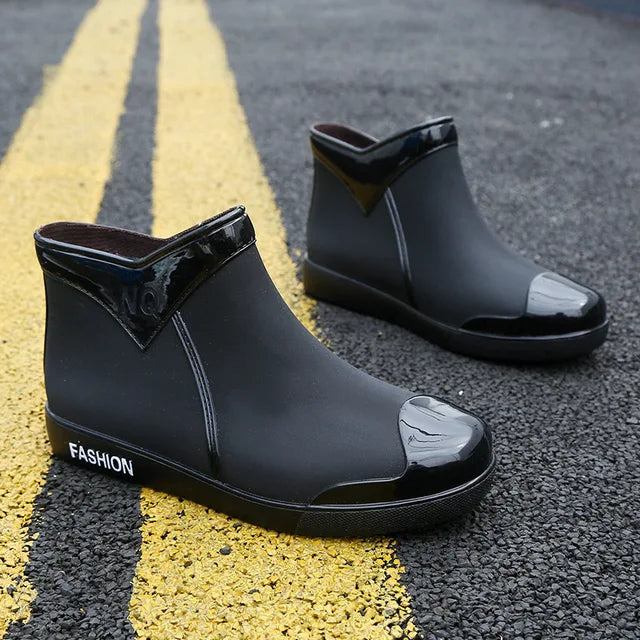Kurze Regenstiefel Aus Gummi Für Damen