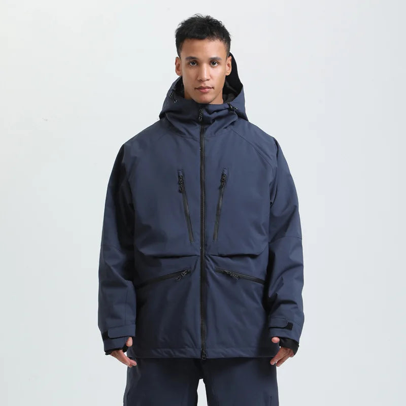 Herren & Damen Winter Snowboard Jacke, Atmungsaktive & Wasserabweisende Ski Jacke