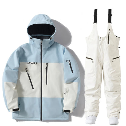 Winter Ski Suit Set for Men and Women - Ski Jackets and Pants