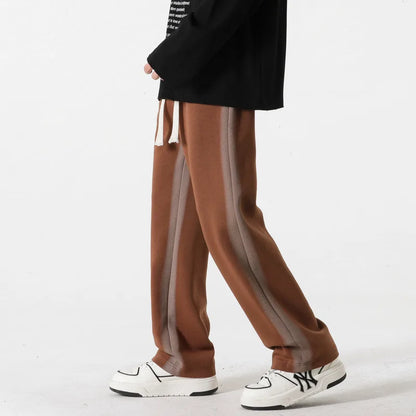 Herren-Sweatpants mit lockerem Schnitt und Kordelzugbund