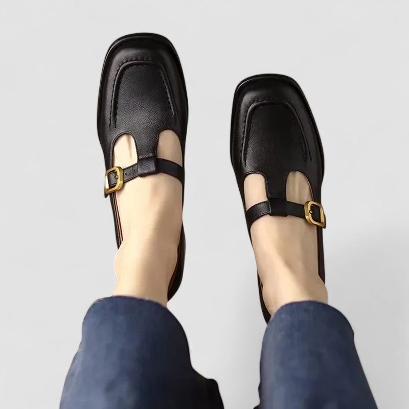 Damen Orthopädische Schuhe Mit Verstellbarem Riemen Und Gepolsterter Fußgewölbestütze