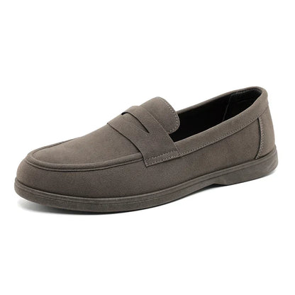Herren Slipper mit Riemen Mattes Design Gepolsterte Innensohle
