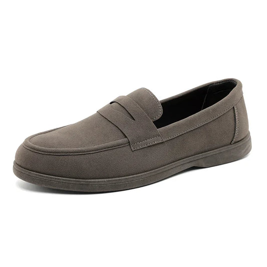 Herren Slipper mit Riemen Mattes Design Gepolsterte Innensohle