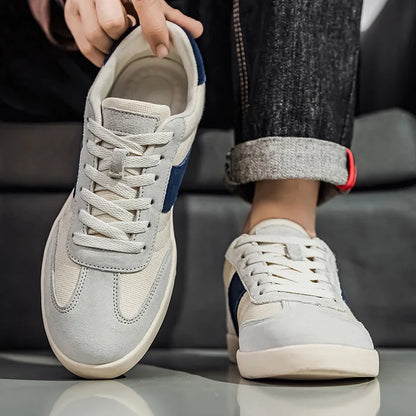 Herren Sneaker Aus Canvas Mit Seitenstreifen Und EVA-Sohle
