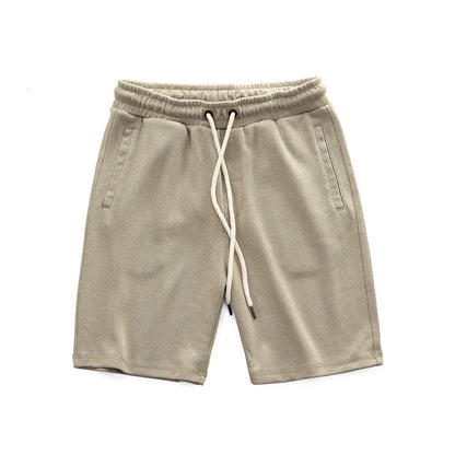 Men's shorts with drawstring, comfortable fit, side pockets