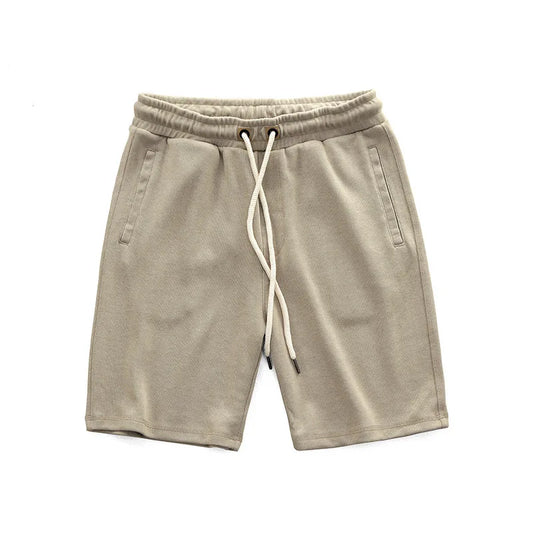 Men's shorts with drawstring, comfortable fit, side pockets