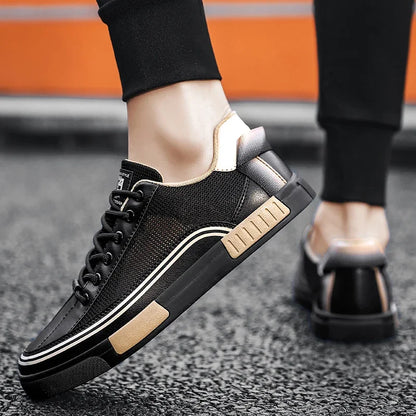 Herren Mesh Sneaker – Atmungsaktiv Schnürdesign
