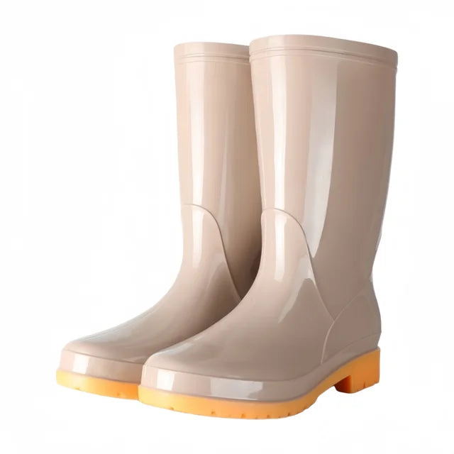 Damen-Regenstiefel mit rutschfester Sohle für nasses Wetter