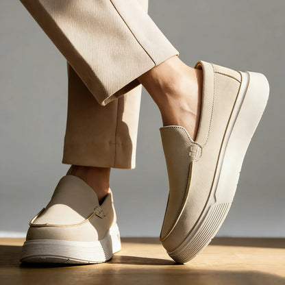 Men's Loafers with Orthopedic, Padded Footbed and Shock-Absorbing Sole