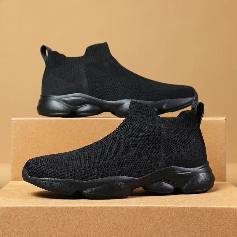 Herren Sneaker Sock-Style Passform Rutschfeste Laufsohle