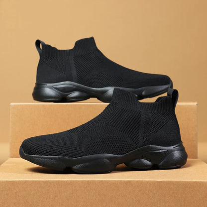 Herren Sneaker Sock-Style Passform Rutschfeste Laufsohle