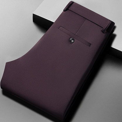 Herren-Stretchhose mit elastischem Bund und taillierter Passform