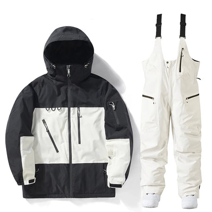 Winter Ski Suit Set for Men and Women - Ski Jackets and Pants