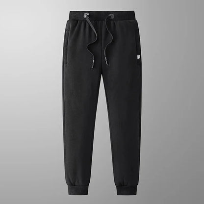 Herren Winter Jogginghose Fleecefutter Schmaler Schnitt Elastikbund – Komfort und Wärme