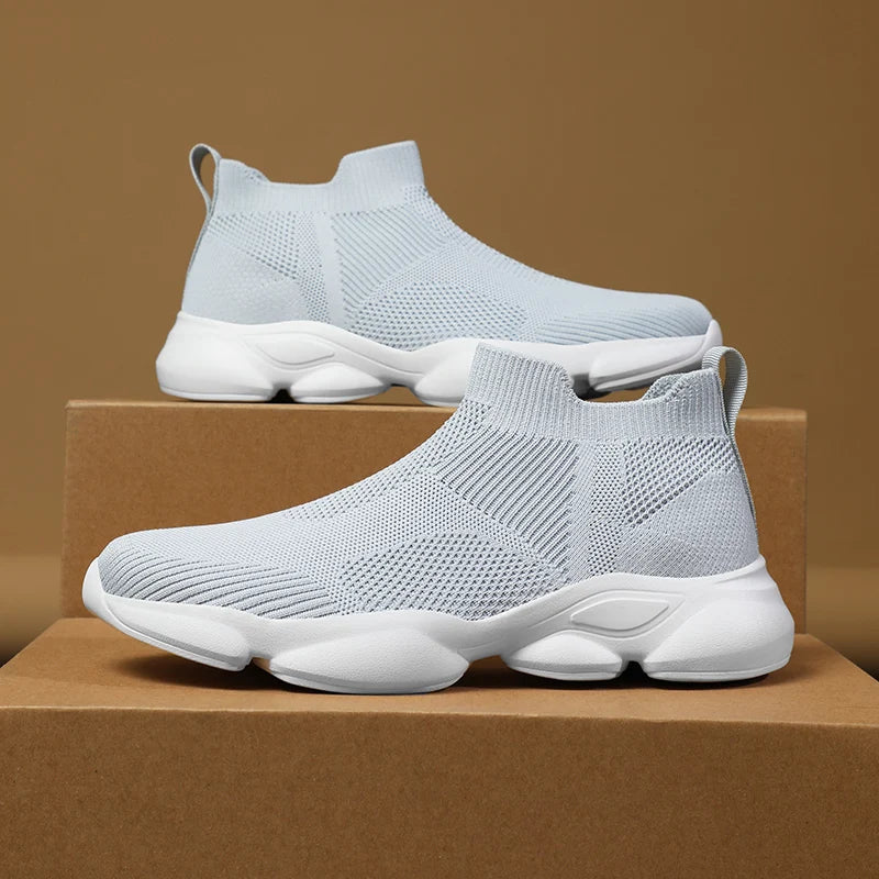 Herren Sneaker Sock-Style Passform Rutschfeste Laufsohle