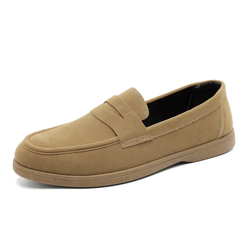 Herren Slipper mit Riemen Mattes Design Gepolsterte Innensohle
